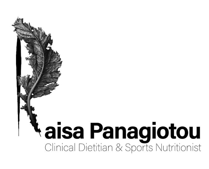 Dietician & Nutritionist: Raisa Panagiotou Logo