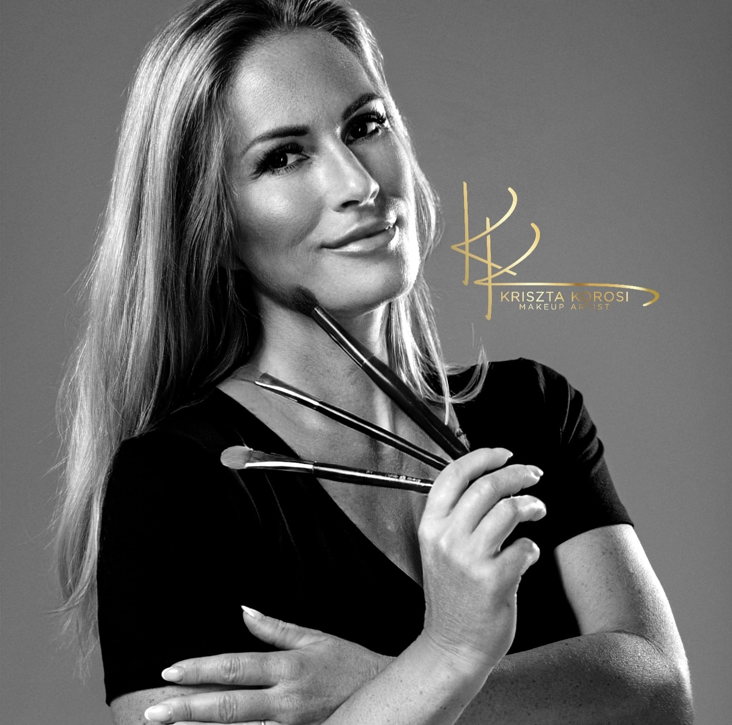 Makeup Artist: Kriszta Korosi  Logo