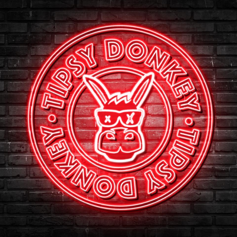 Bar: TipsyDonkeyDrinkery Logo