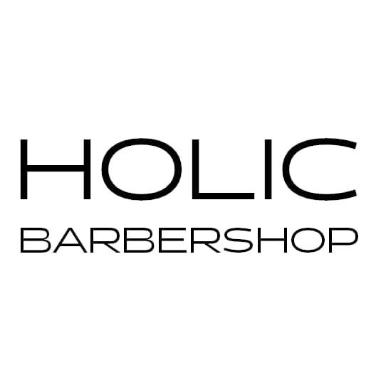 Barber Shop: Holic Barbershop Logo