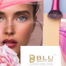 Beauty Salon: Blu Beauty Bar Logo