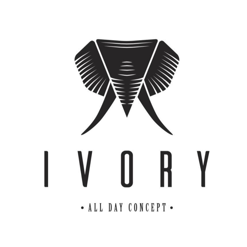 Restaurant: Ivory All Day Concept Logo
