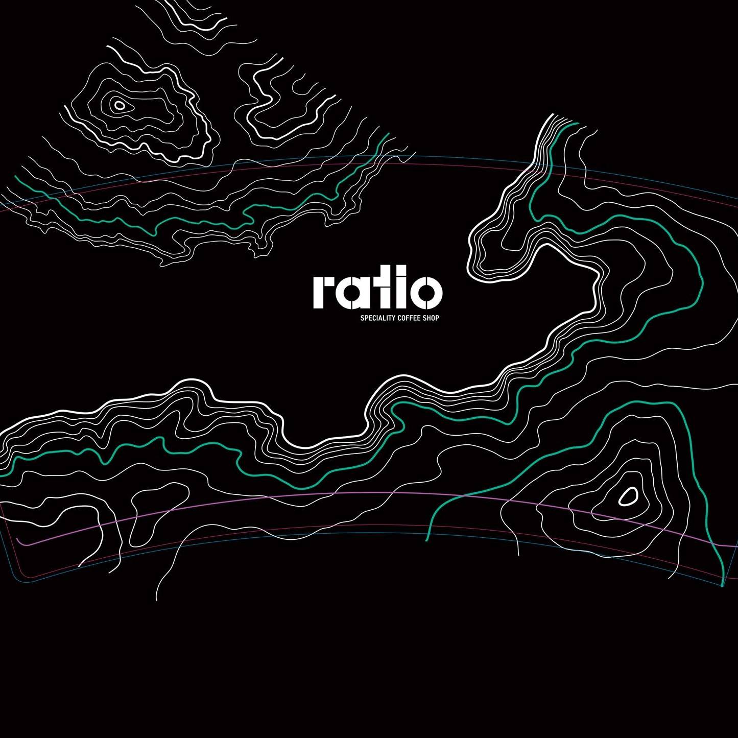 Cycling Club: Ratio cycling club and Coffee Logo