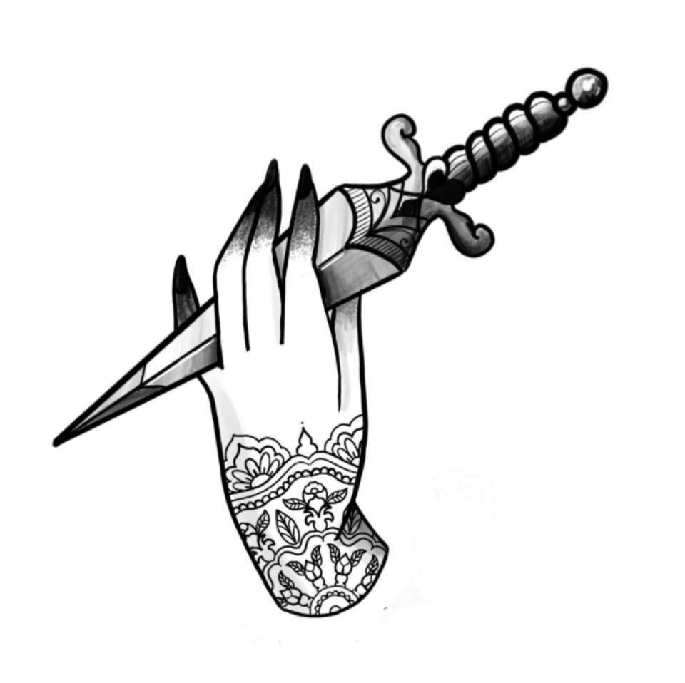 Tattoo Studio: Black Volt Logo