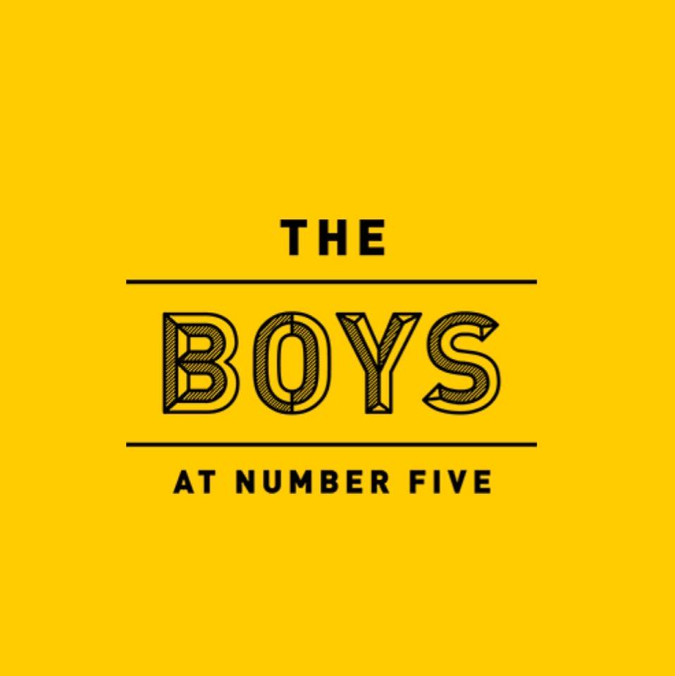 Restaurant: The Boys At Number Five Logo