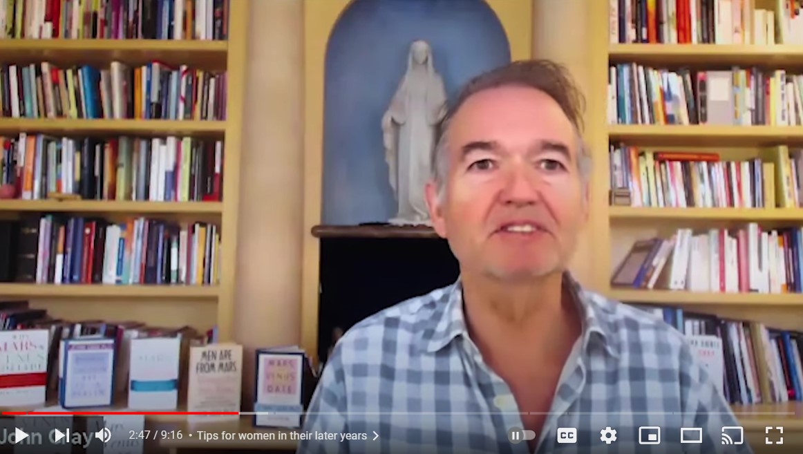 Webinar: John Gray-Tips For Women Dating In 50’s, 60’s & Beyond (Understand Men) Logo
