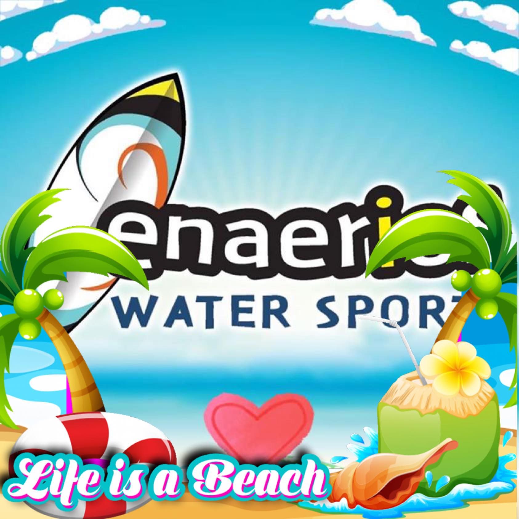 Watersports Centre:Enaerios Watersports Logo