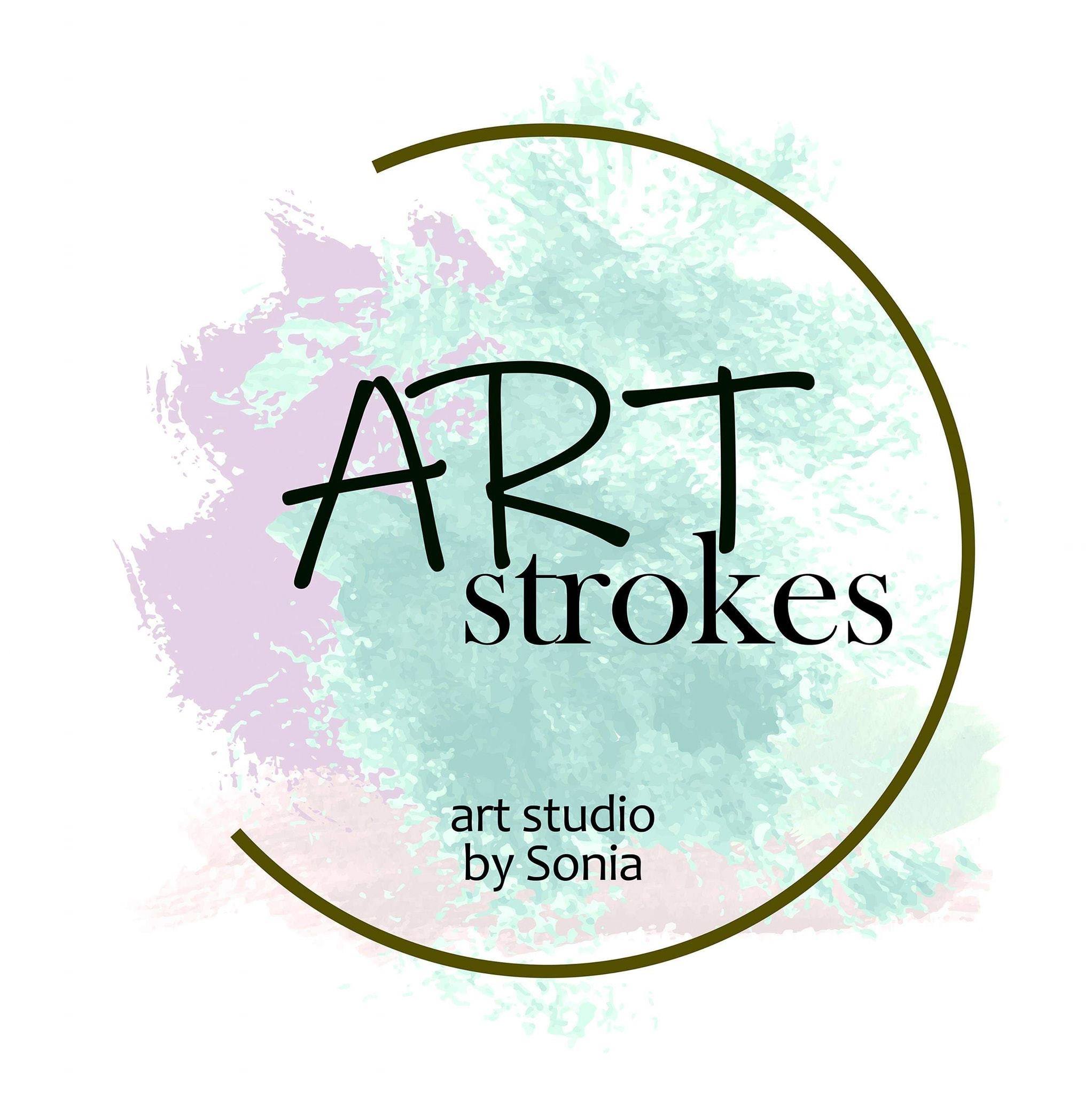 Art Studio: Art Strokes Logo