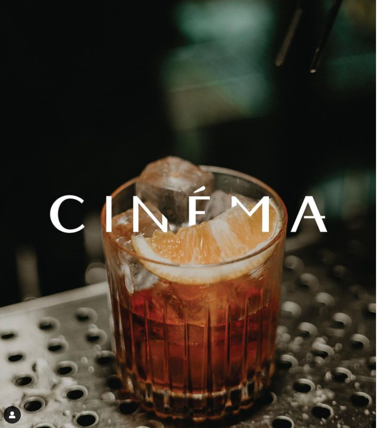 Bar: CINÉMA Logo