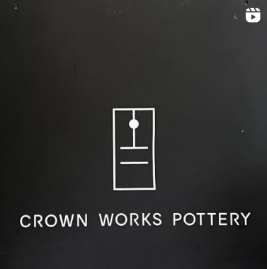 Crown Works Pottery and School Logo